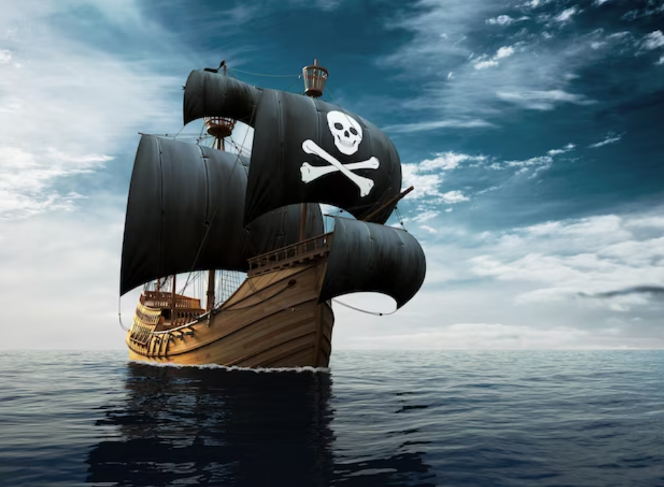 sobrevivência do pirata