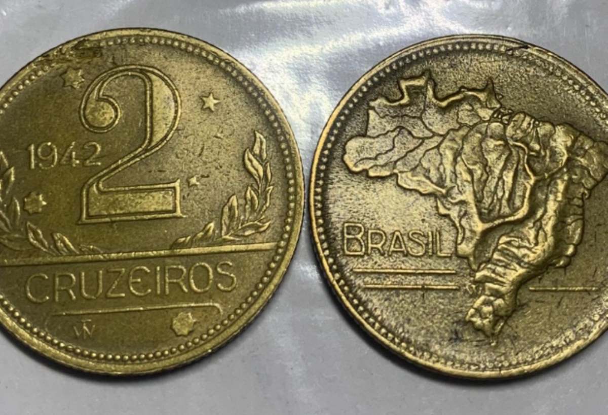 Essa MOEDA ANTIGA com mapa do Brasil pode valer muito dinheiro; você tem em casa