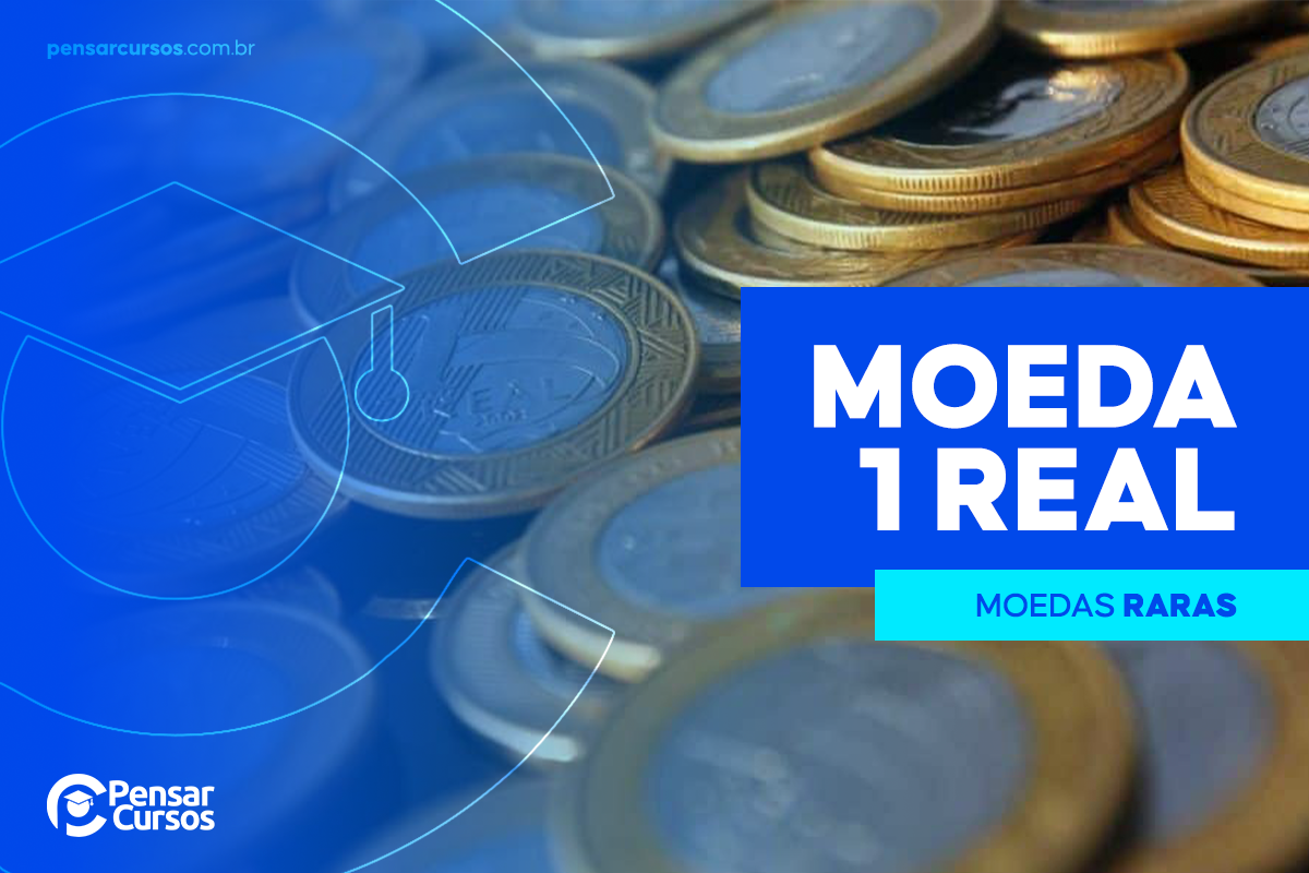 Conheça a MOEDA de 1 REAL que pode valer até R$300
