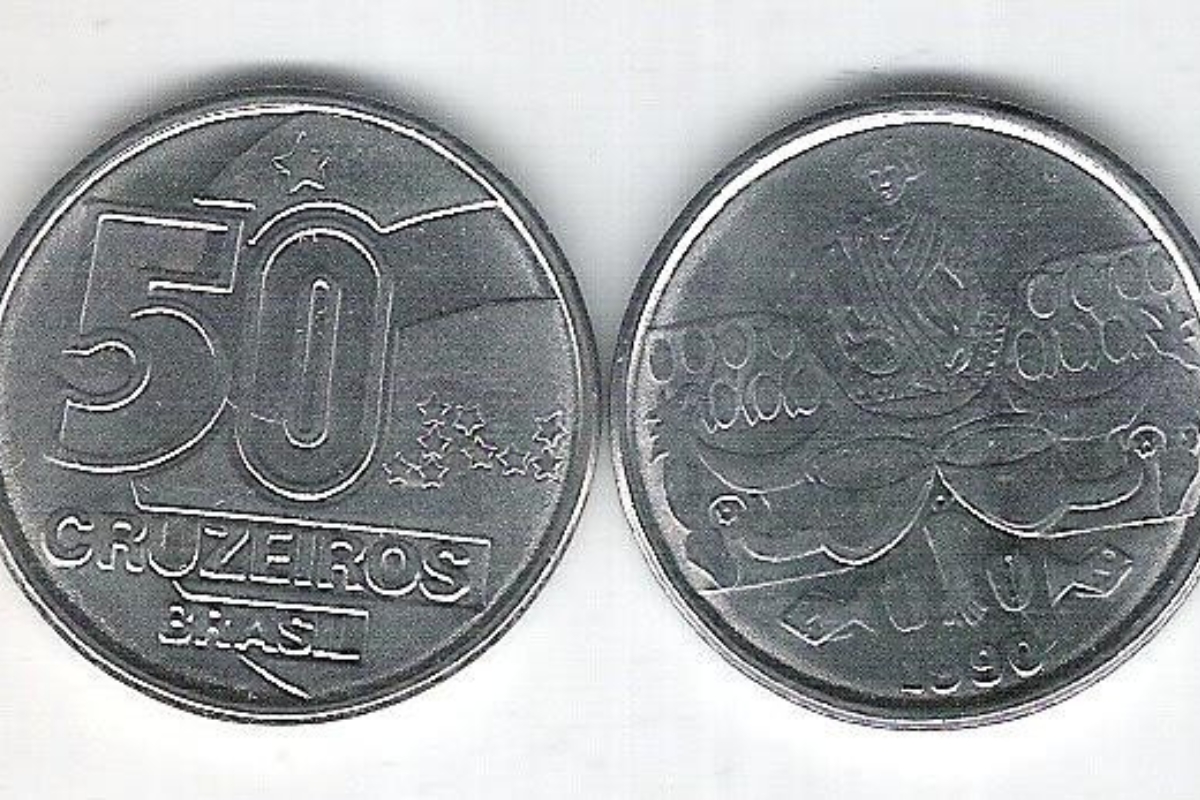 DE CAIR O QUEIXO! Veja qual foi o MAIOR valor já pago por uma moeda de 50 Cruzeiros