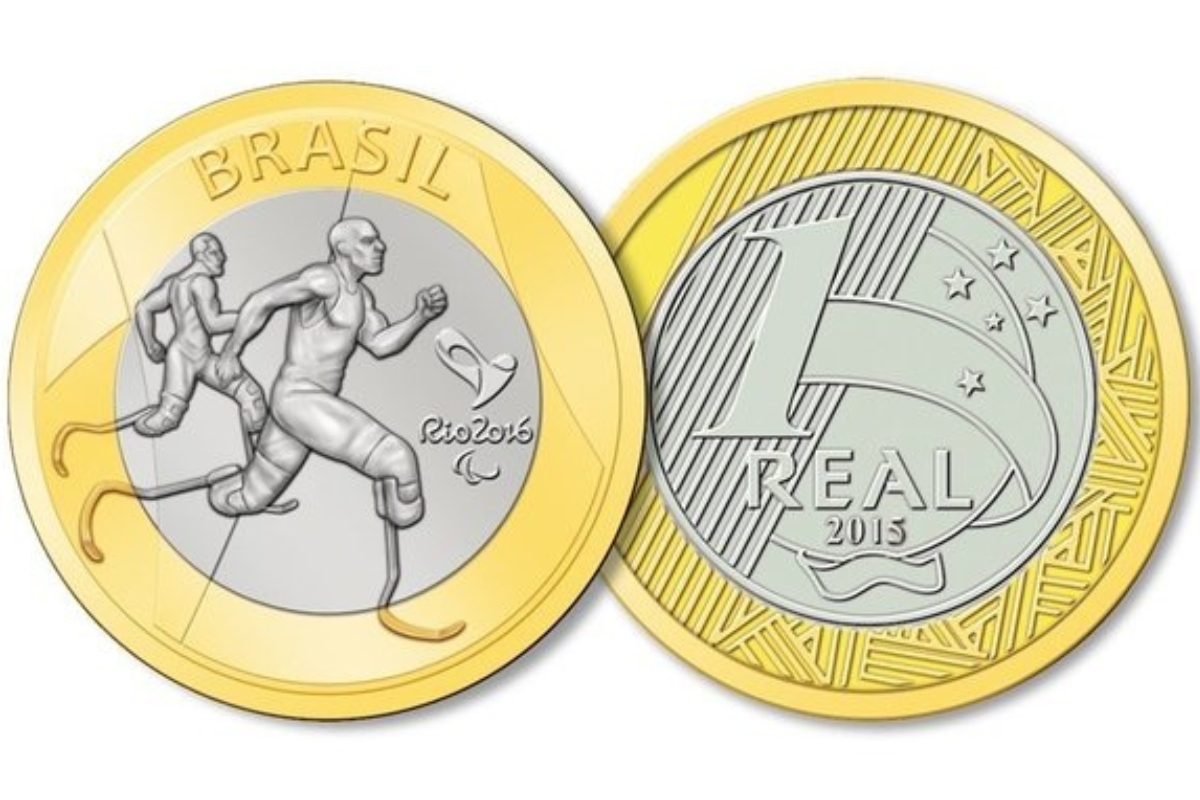 Moeda de 1 real COMEMORATIVA DO ATLETISMO PARALÍMPICO pode ser vendida AGORA: VOCÊ TEM?