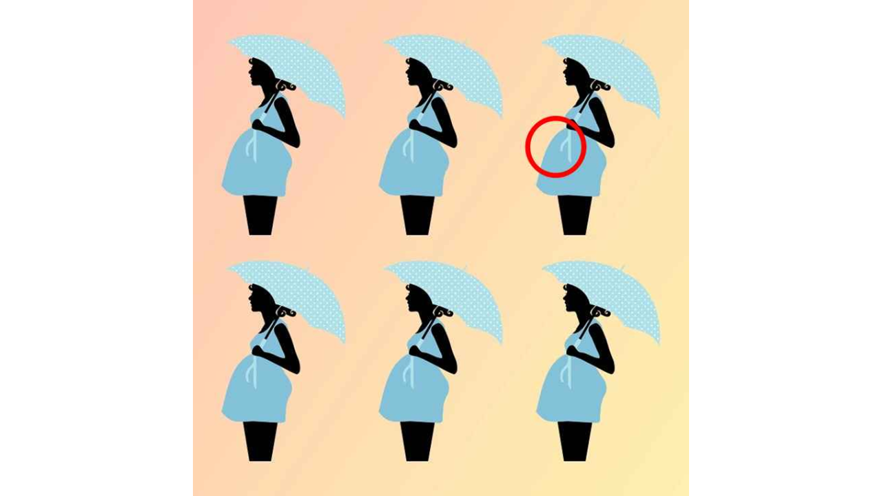 Encontre o guarda-chuva diferente