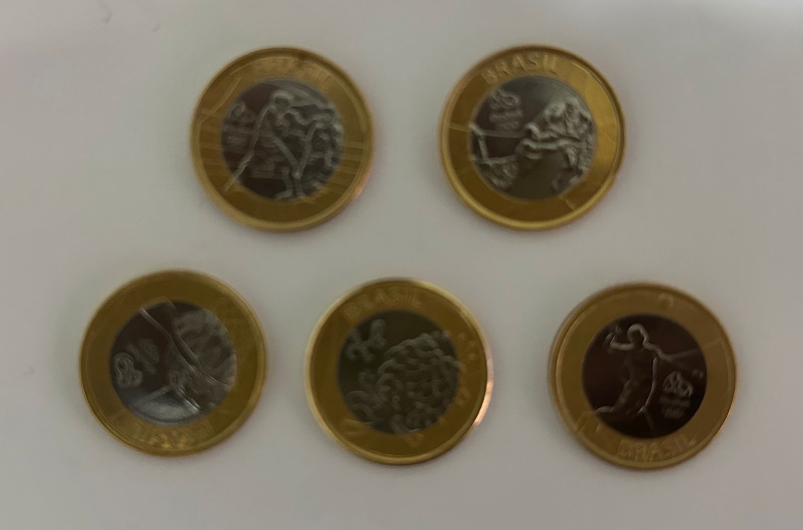 TOP 5 moedas raras valiosas de 1 real das olimpíadas