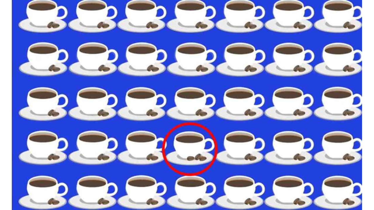 encontre a xícara de café