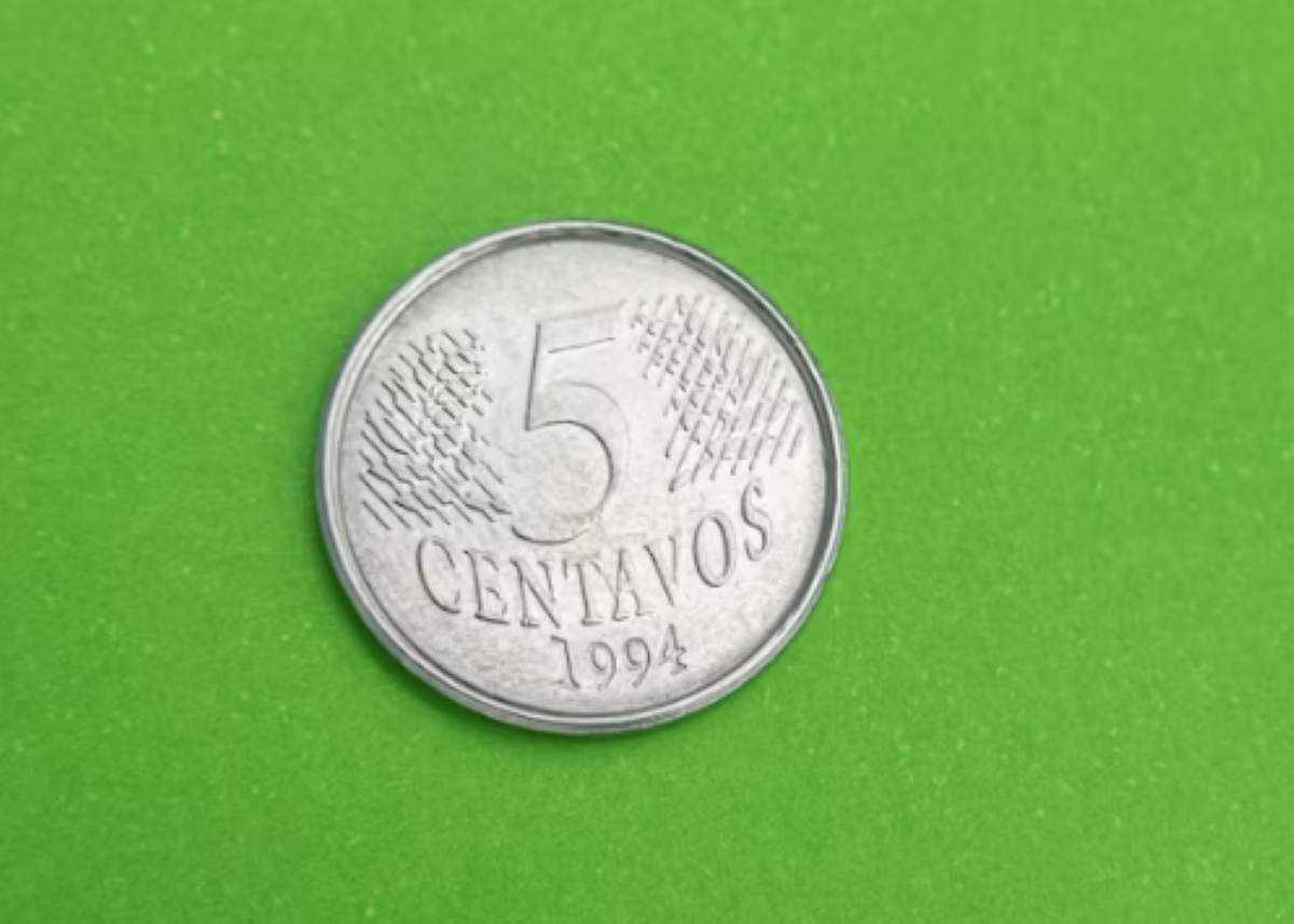 Você precisa aproveitar: Essa Moeda de 5 CENTAVOS vale muito!