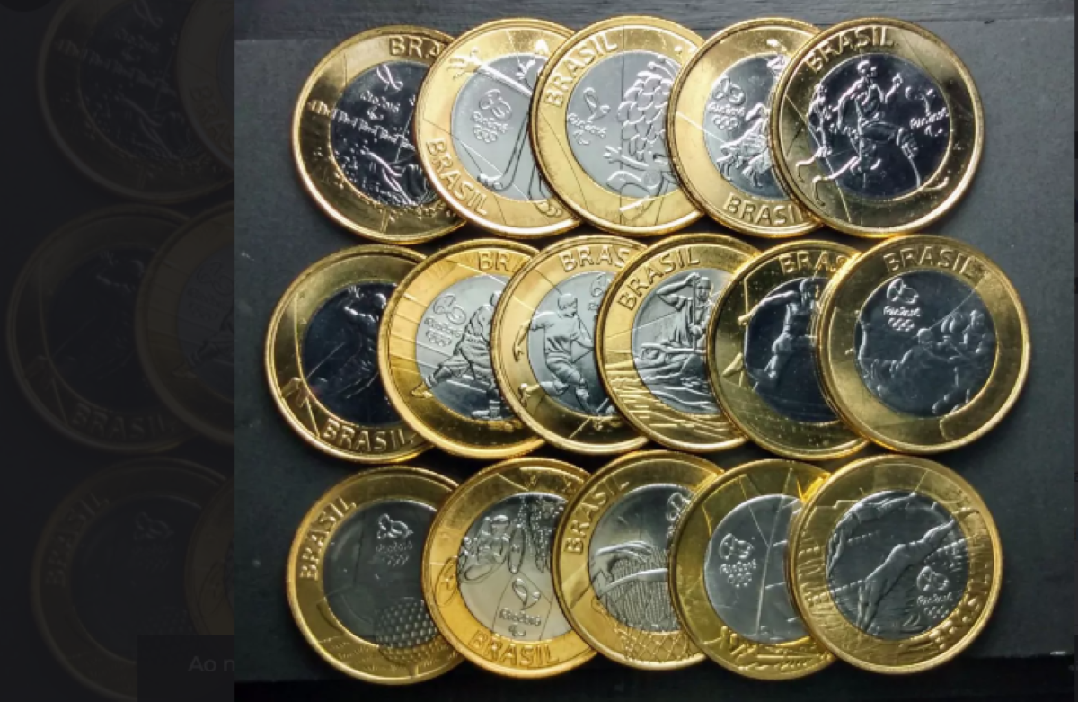Oportunidade: Moeda de 1 REAL ano 2016 das OLIMPÍADAS está valendo R$350,00