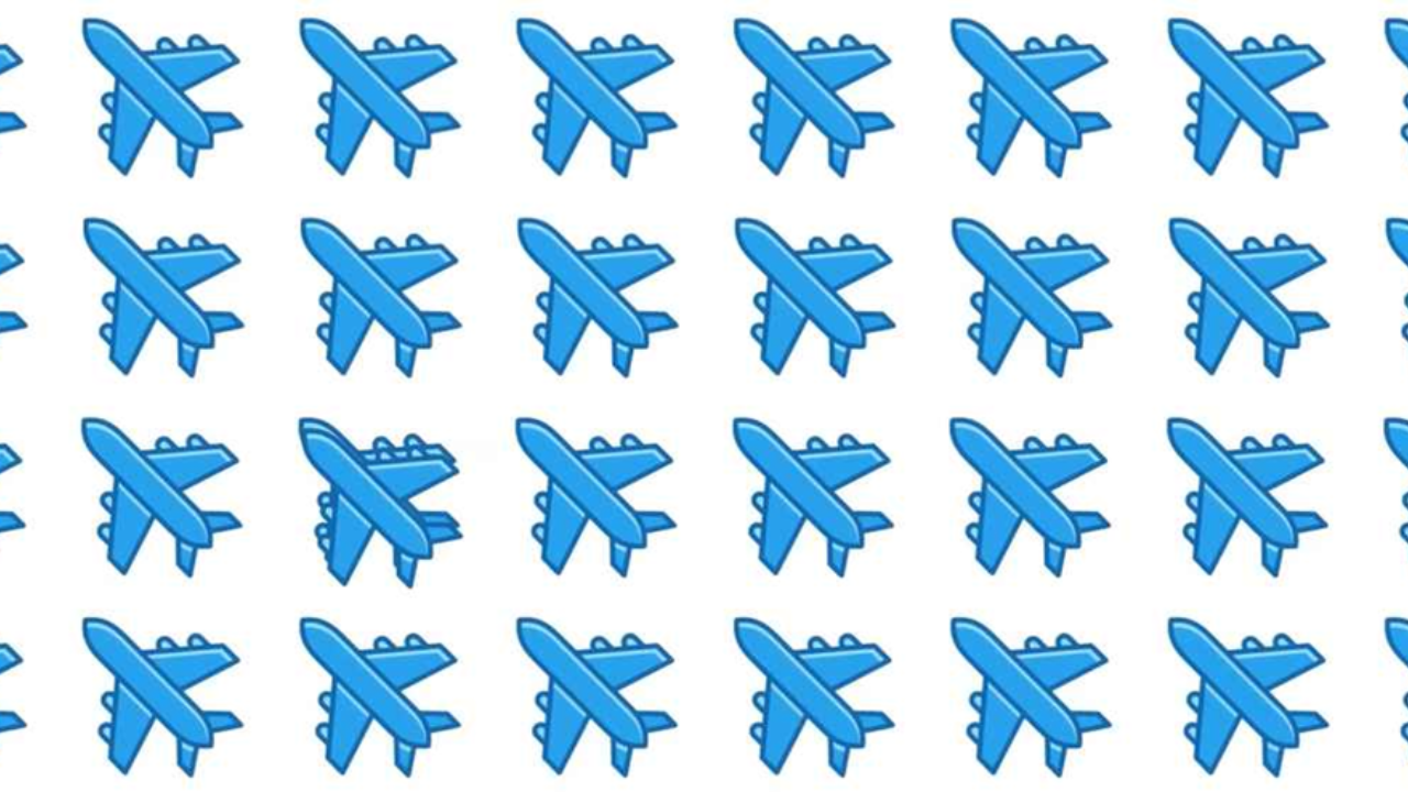Avião diferente