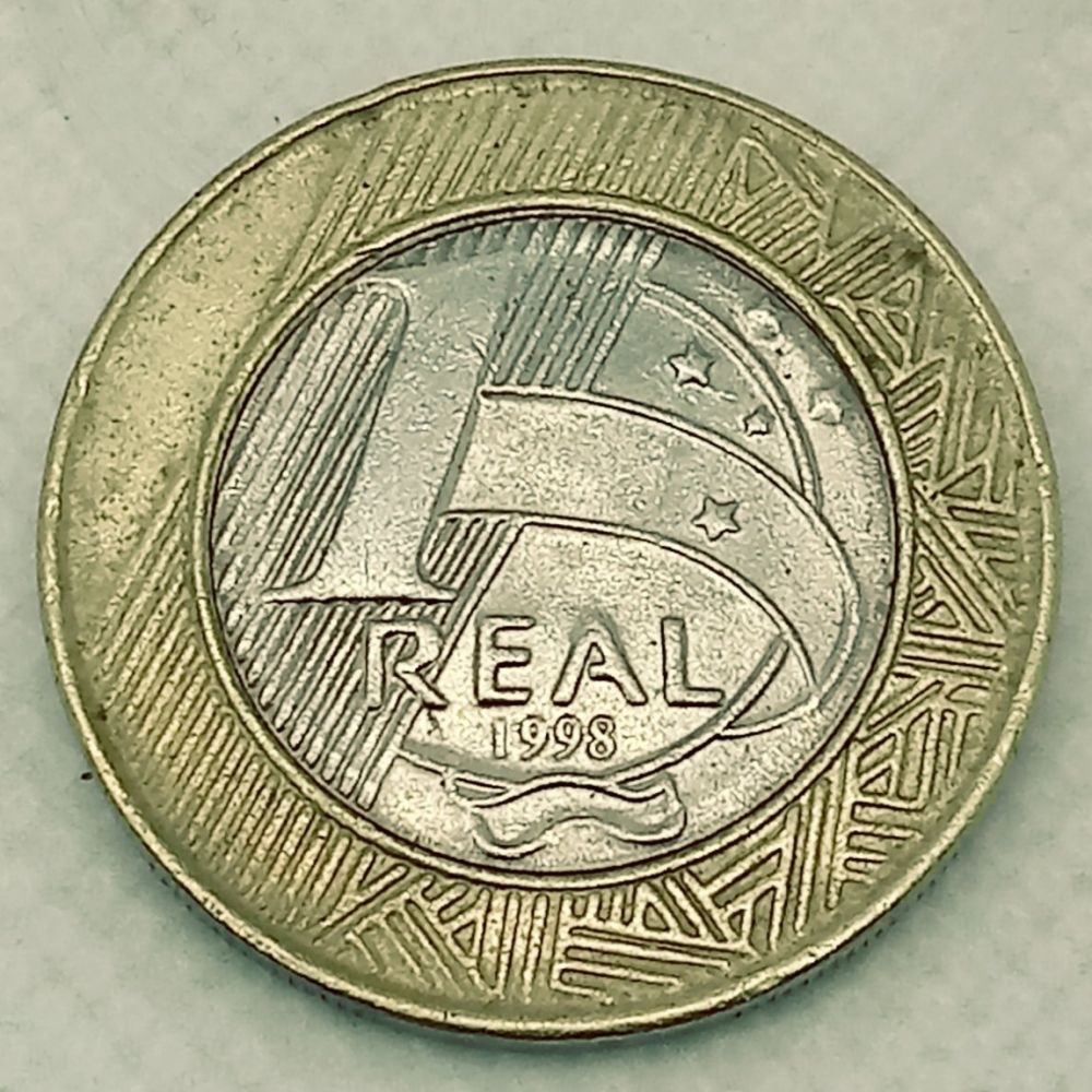 MOEDA de 1 Real SUPER VALIOSA 1998. Você tem em casa?