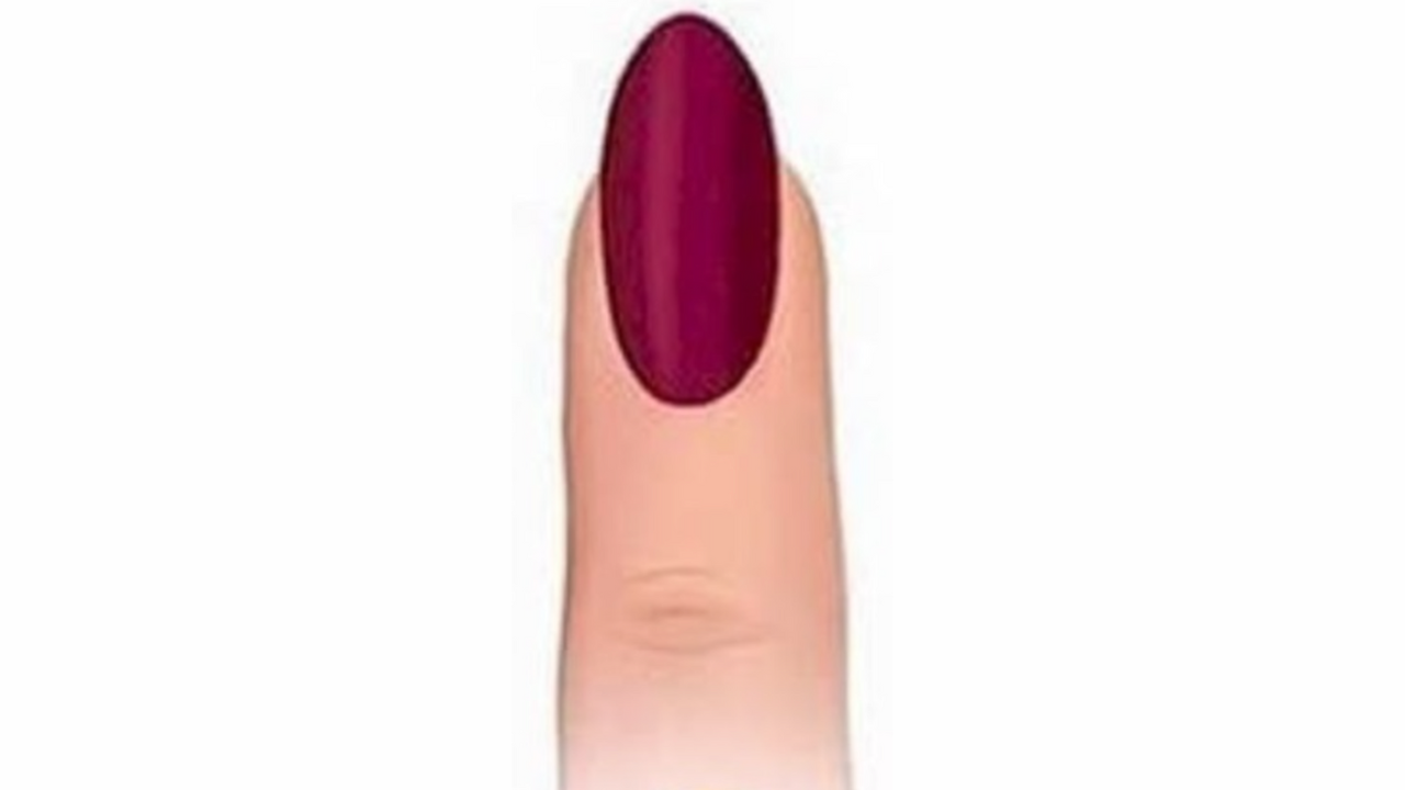 formato das unhas