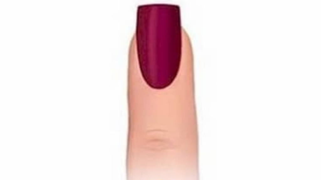 formato das unhas