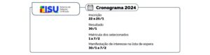 O edital do SiSU 2924, com o cronograma completo, foi publicado em 29 de dezembro. Imagem: gov.br/ Divulgação