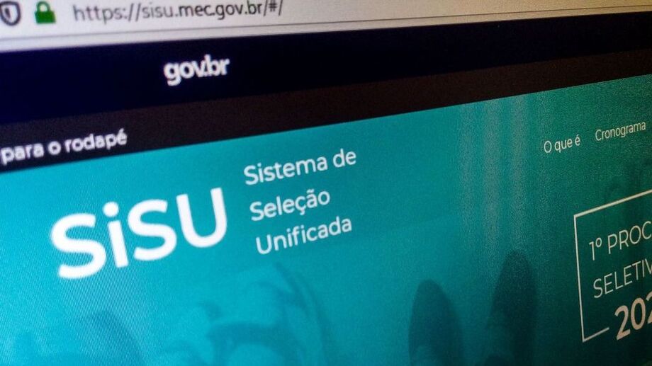 Já é possível consultar a nota de corte parcial do SiSU 2024. Imagem: Divulgação