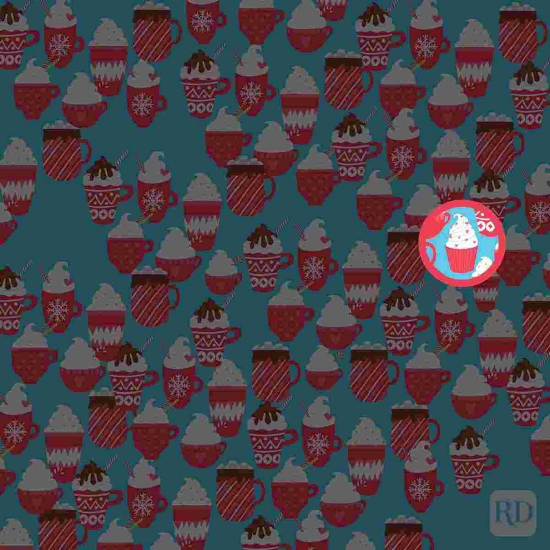 Encontre o cupcake