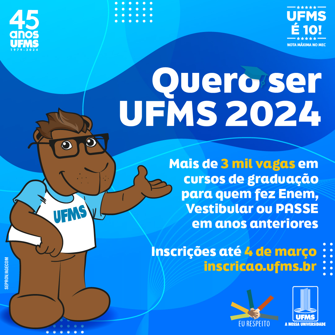 Quero ser UFMS 2024