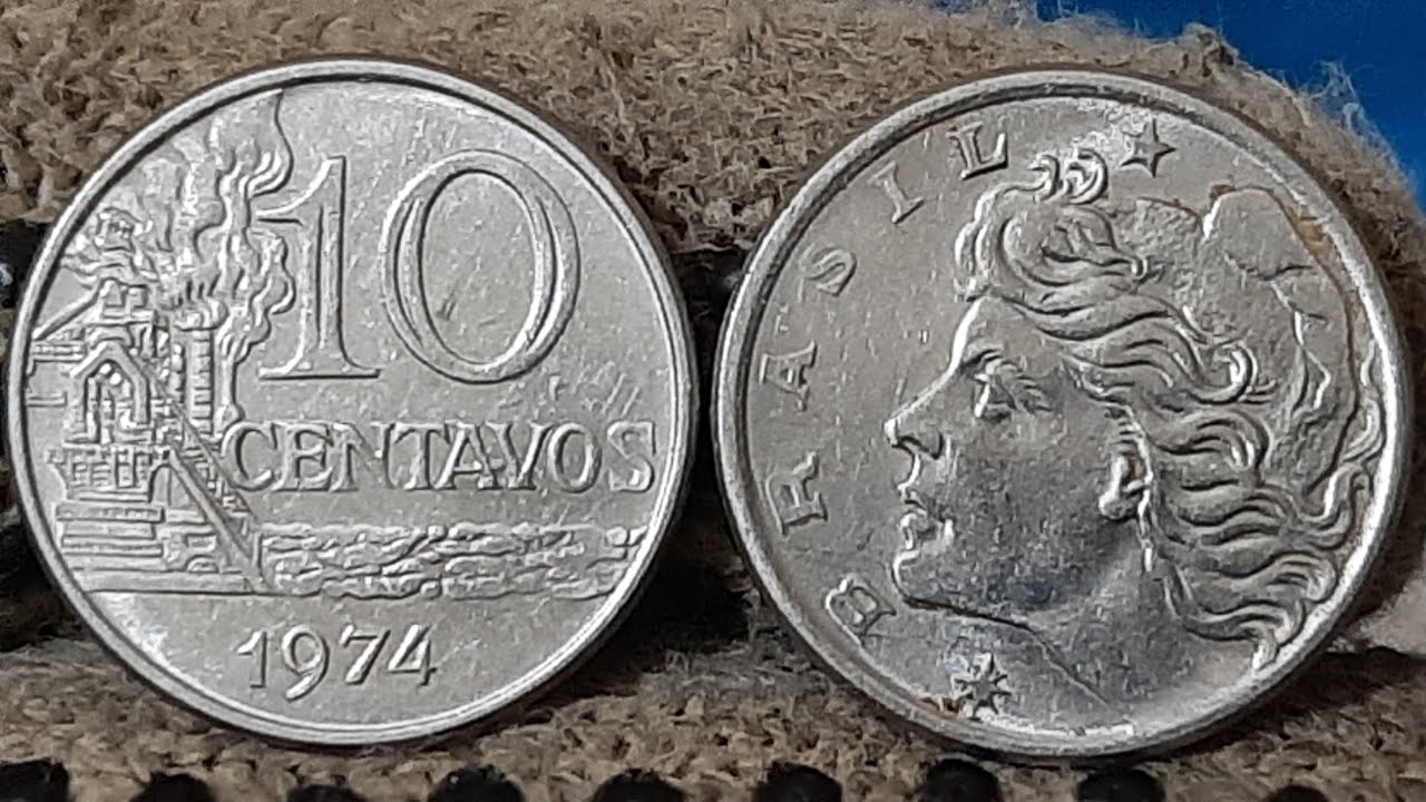 A moeda de 10 centavos DESTE ano vale MUITO se possuir um pequeno defeito; confira