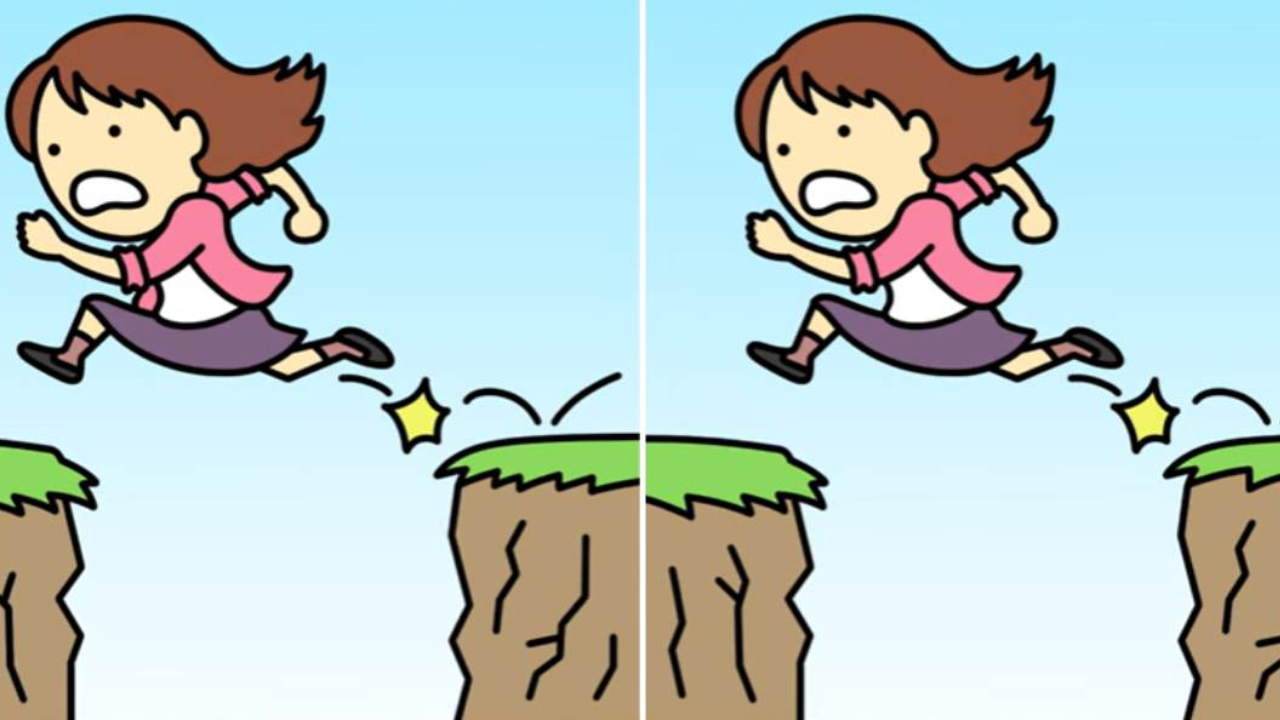 Menina pulando
