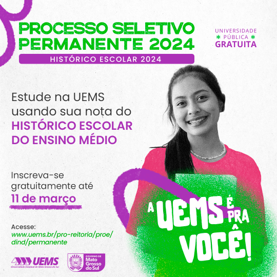Vestibular 2024 UEMS