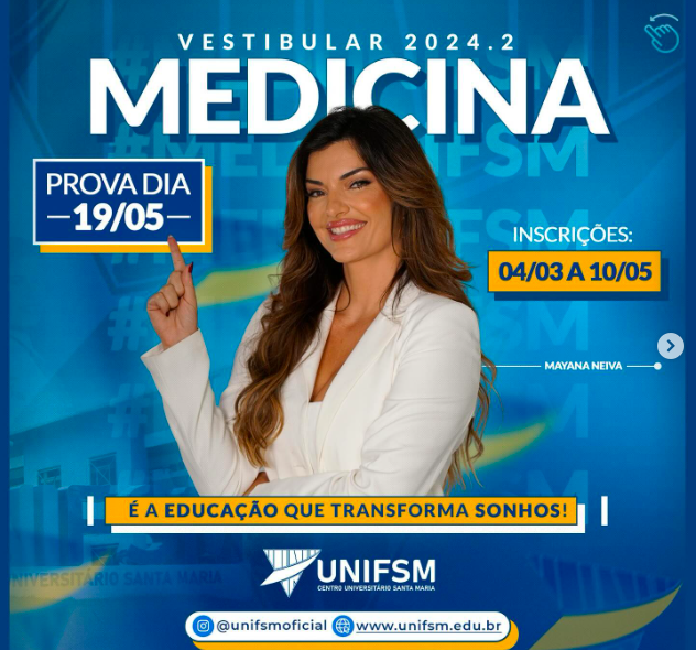 Vestibular de Medicina UNIFSM 2024/2