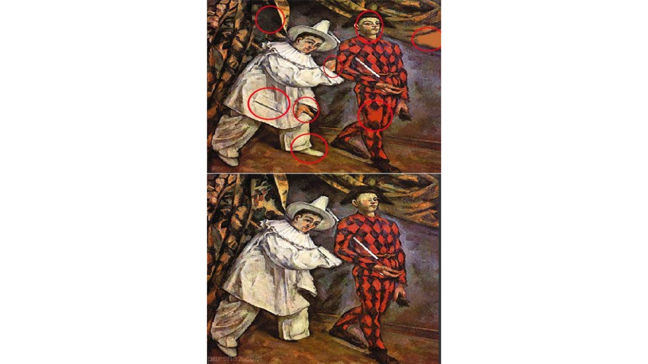 diferenças nas imagens