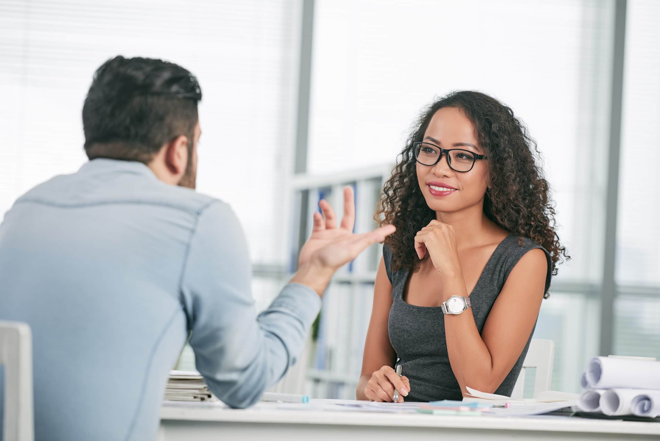 Entrevista de emprego.