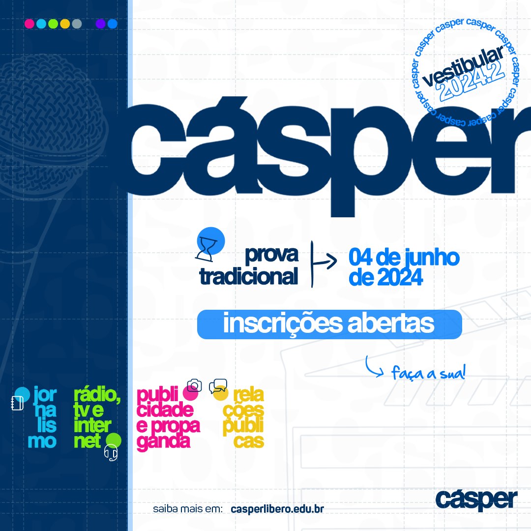 Vestibular 2024/2 Cásper Líbero