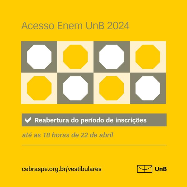Vestibular UnB via ENEM 2024