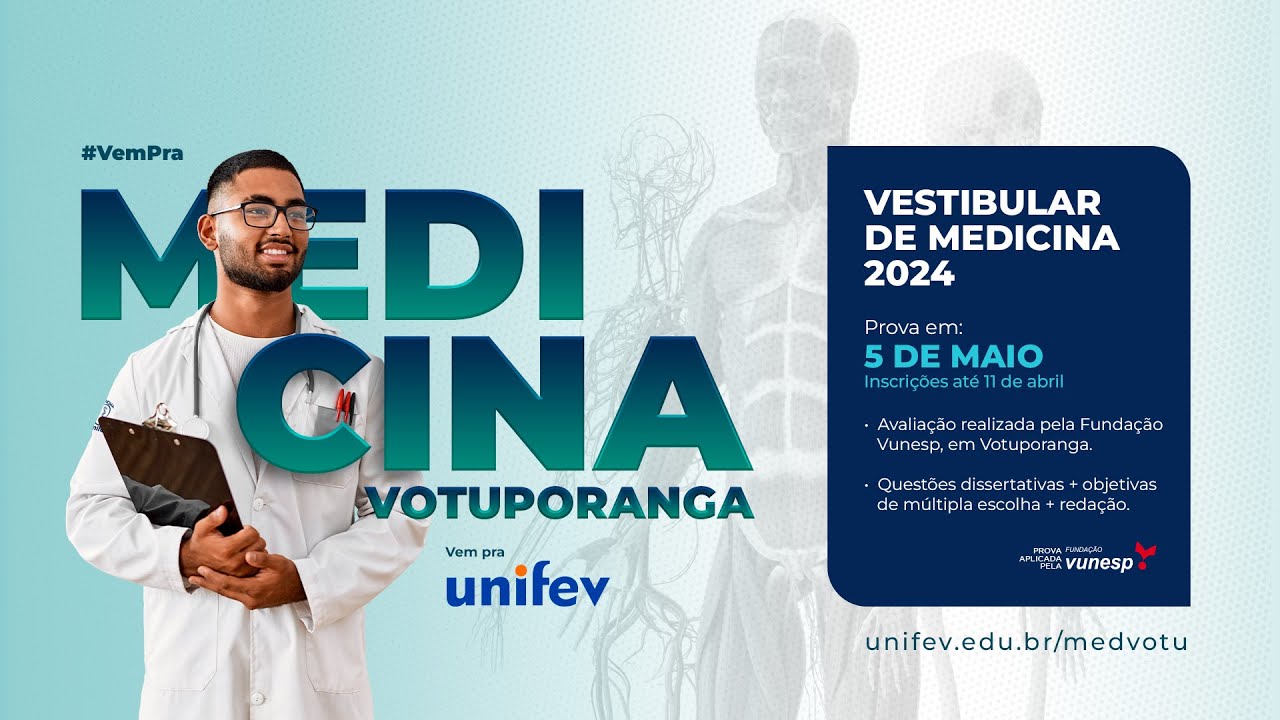 Vestibular de Medicina Unifev 2024/2