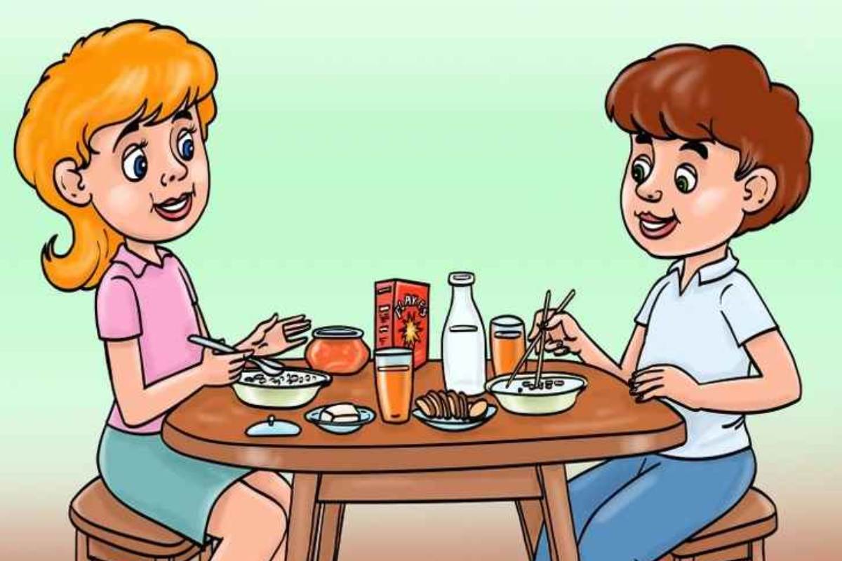 Erro na mesa de jantar. Imagem: Bright Side/Reprodução.