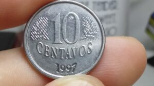 Moeda 10 centavos 1997