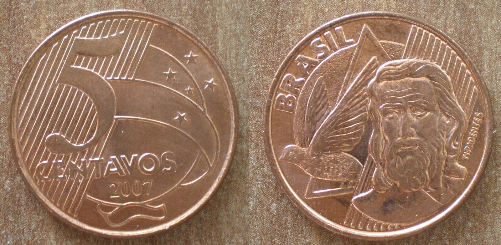 Moeda 5 centavos 2007