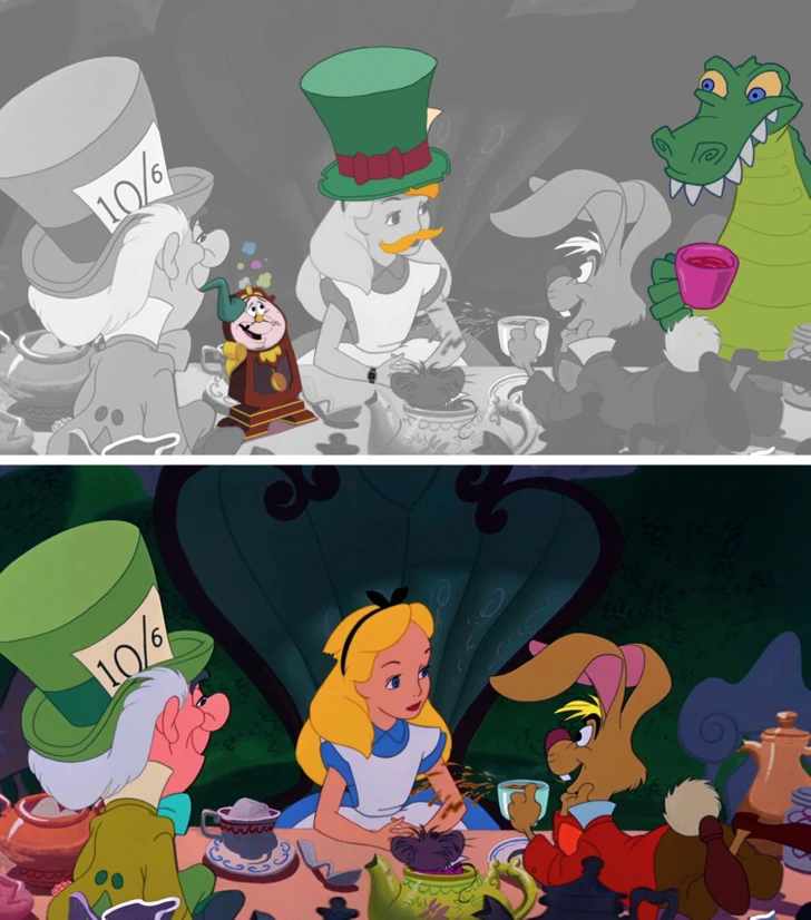 Alice no País das Maravilhas. Encontre o erro.