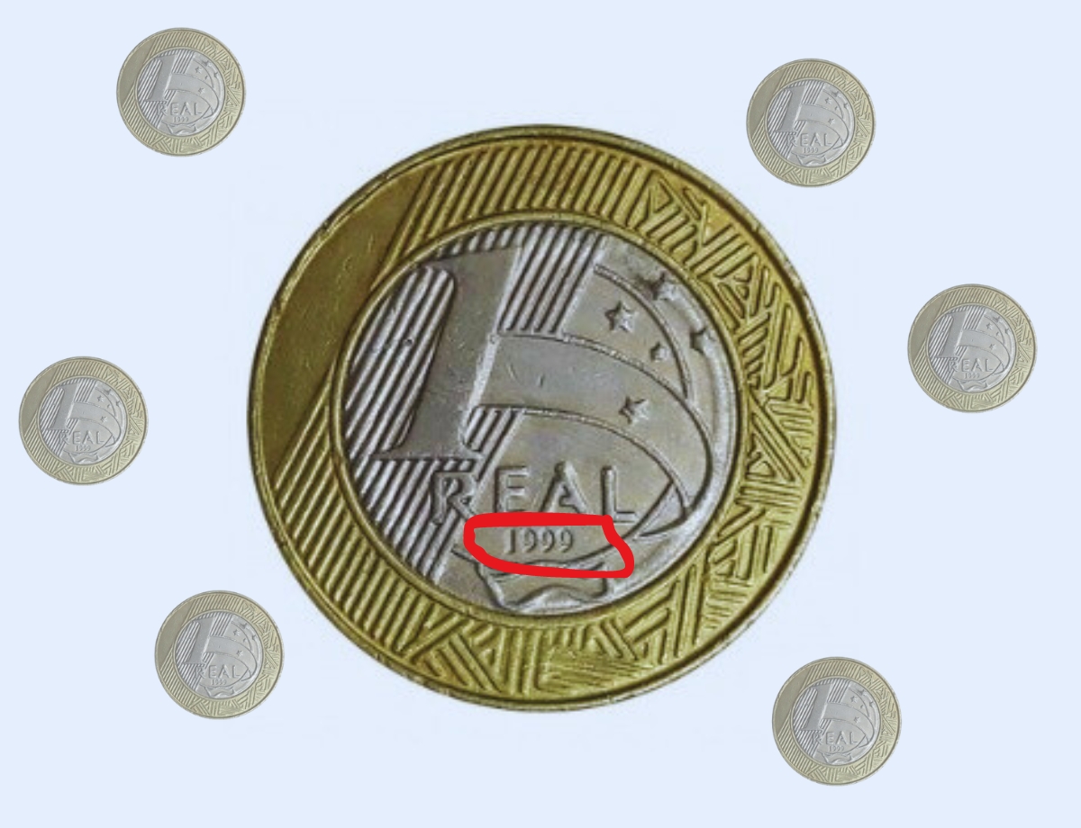 DESCUBRA como uma moeda simples de 1 real pode valer um carro de R$ 50 mil