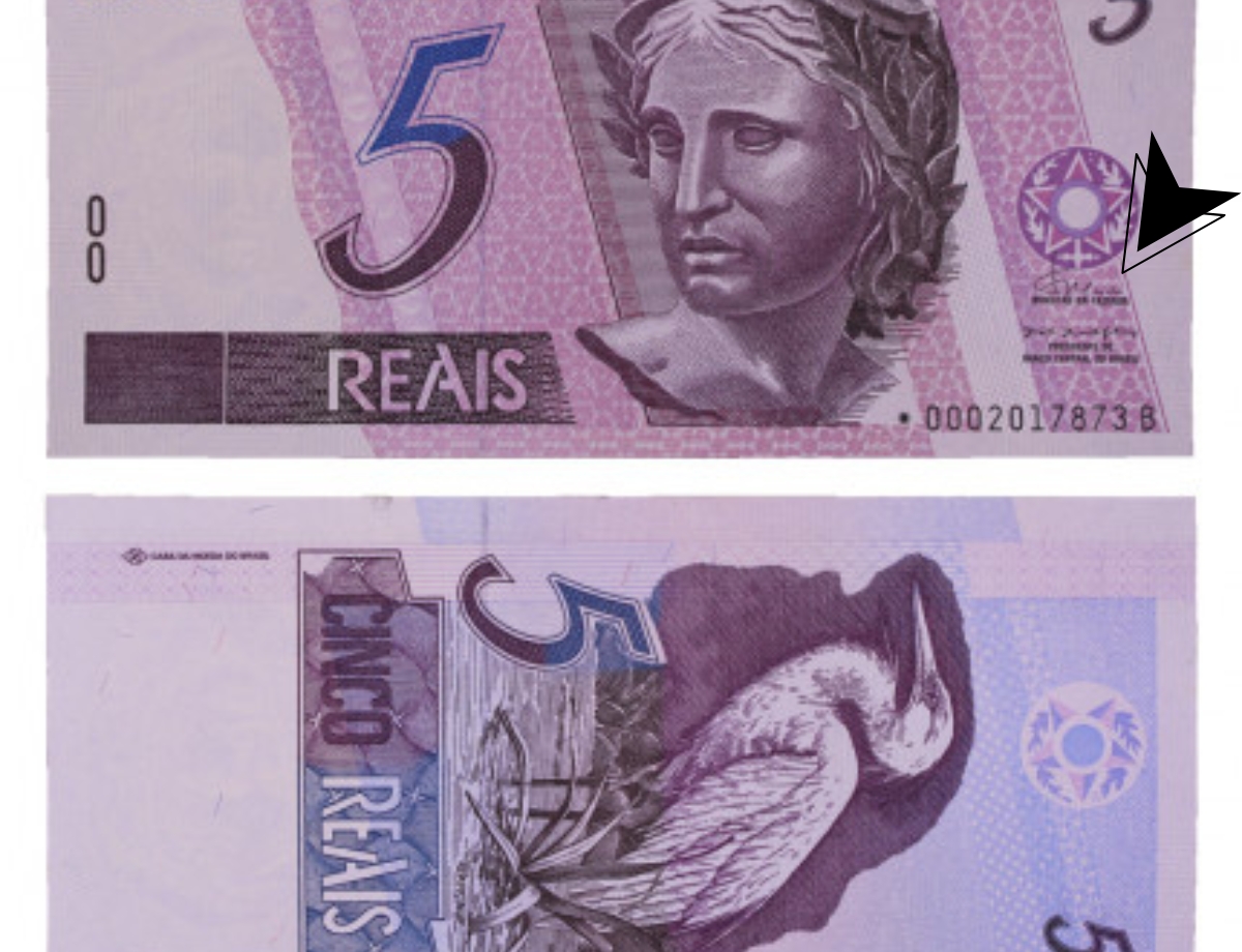 Detalhe IMPRESSIONANTE na cédula de 5 reais COMUM está atraindo colecionadores; descubra mais