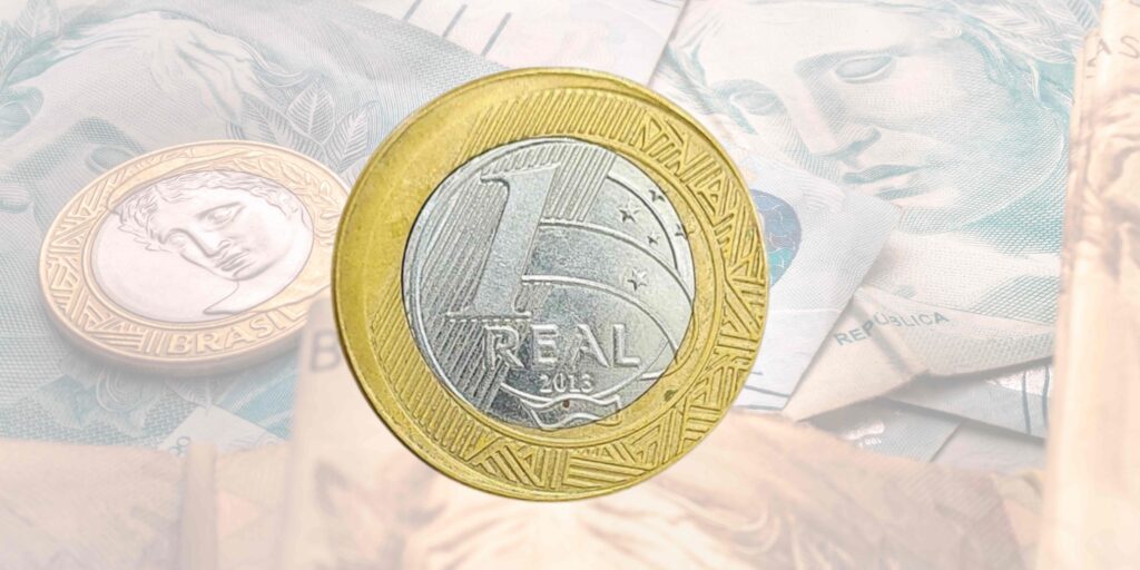 moeda de 1 real de 2013
