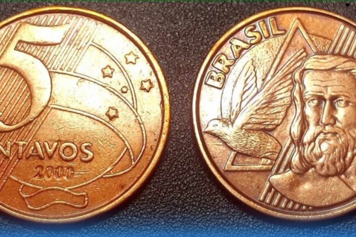 Moeda excepcional de 5 centavos é MINA DE DINHEIRO por causa de UM MOTIVO; entenda