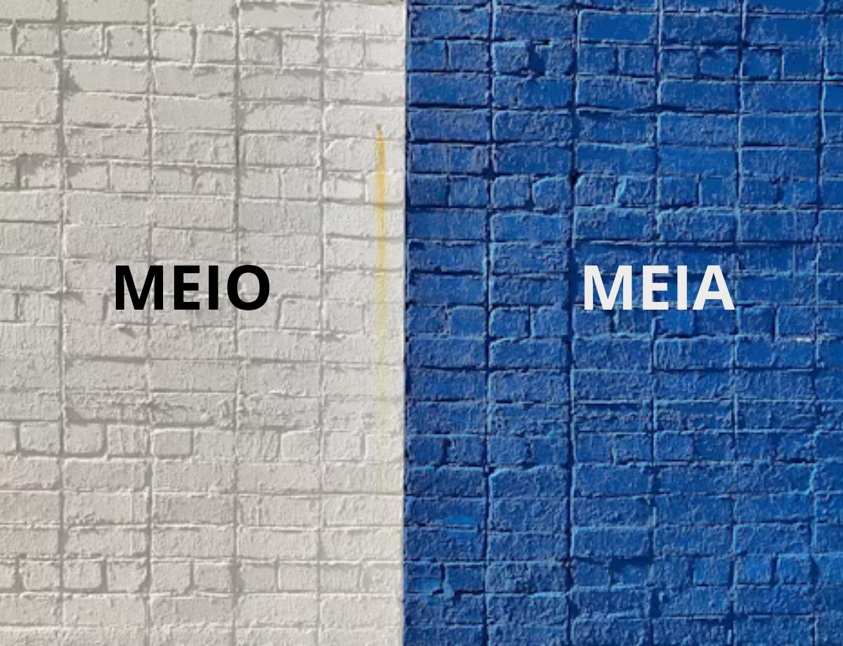 Você sabe quando usar "meio" e "meia"?