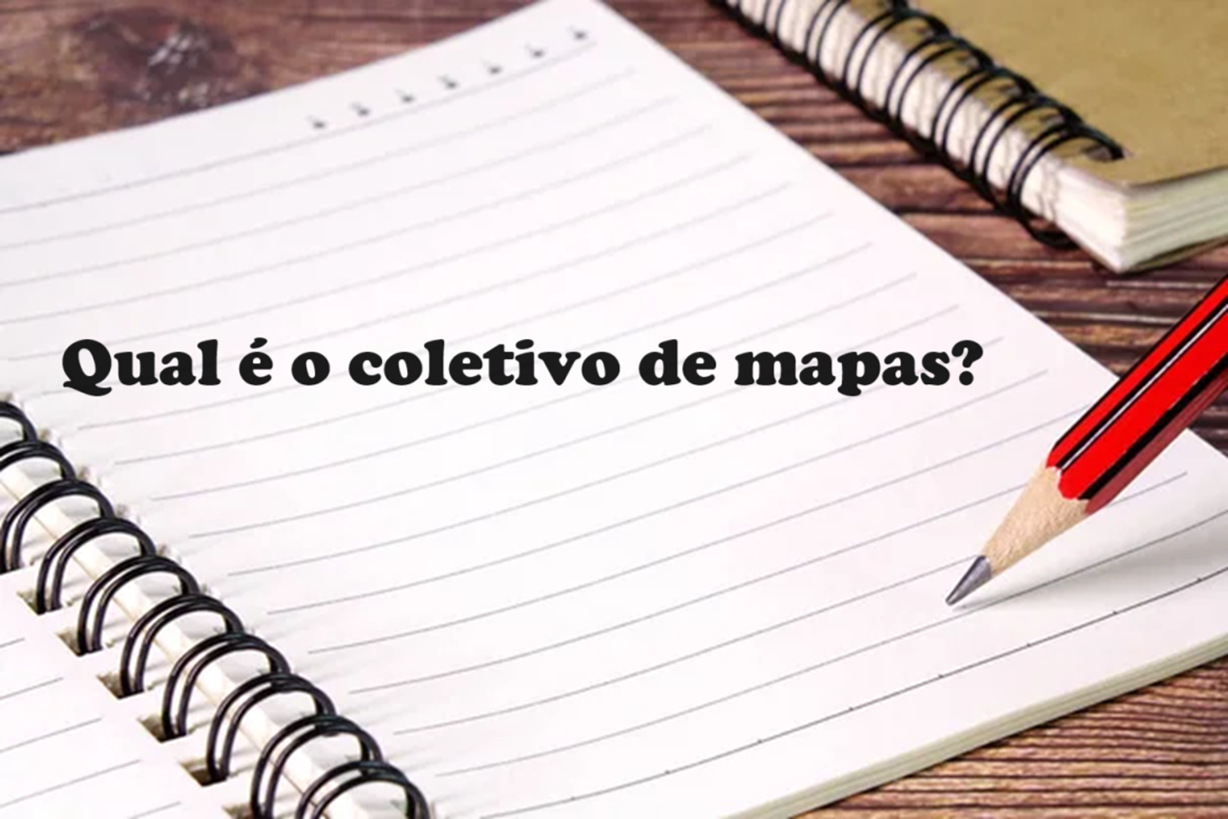 Dúvidas de Português: você sabe qual é o coletivo de mapas?