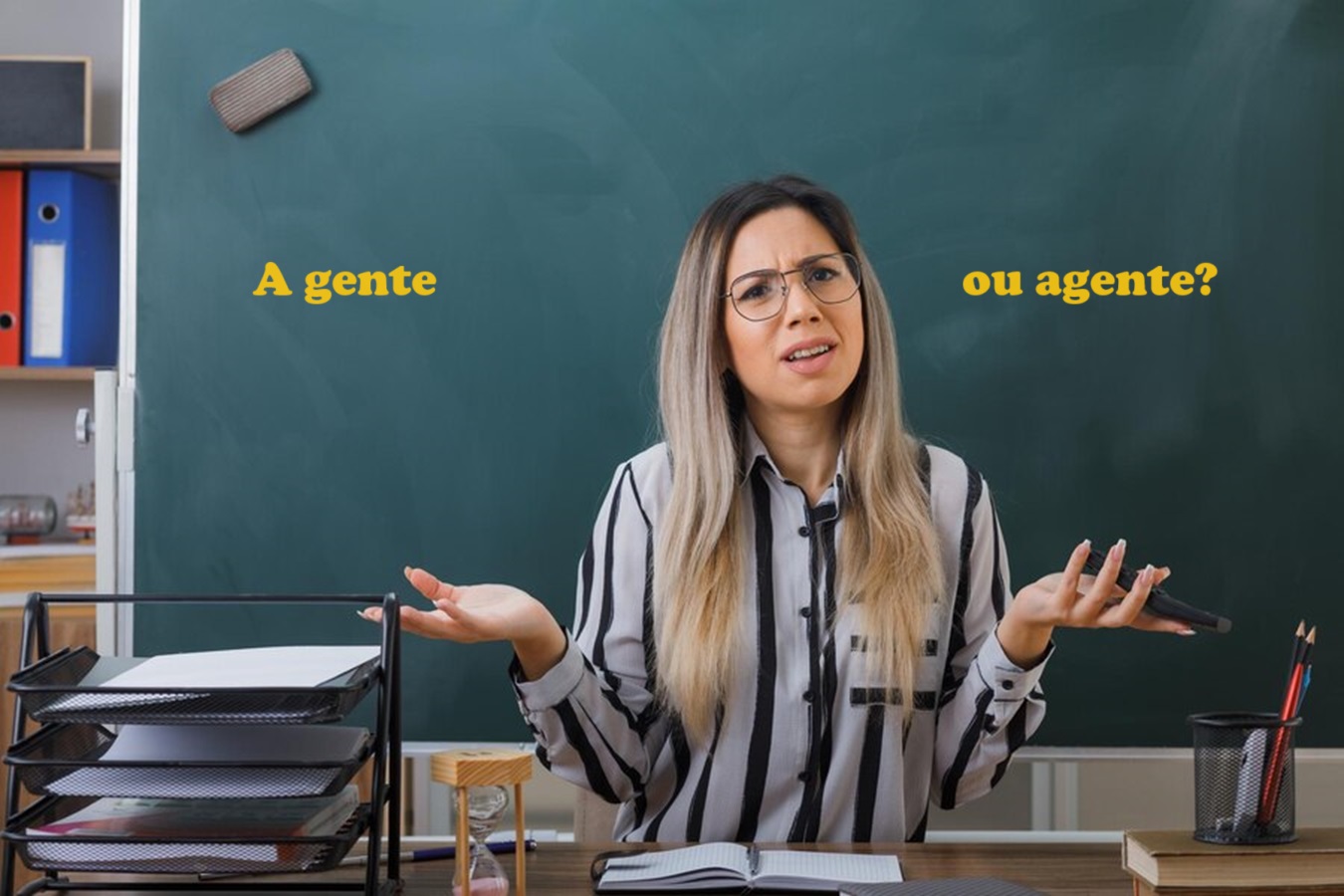 Dúvidas de português: "agente" ou "a gente"?