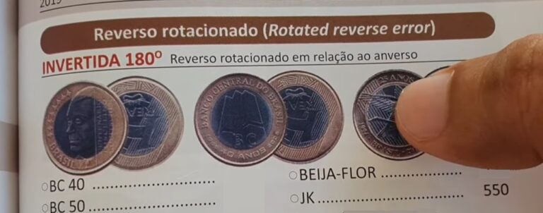 Moeda de 1 Real comemorativa está valendo R$ 550 no país