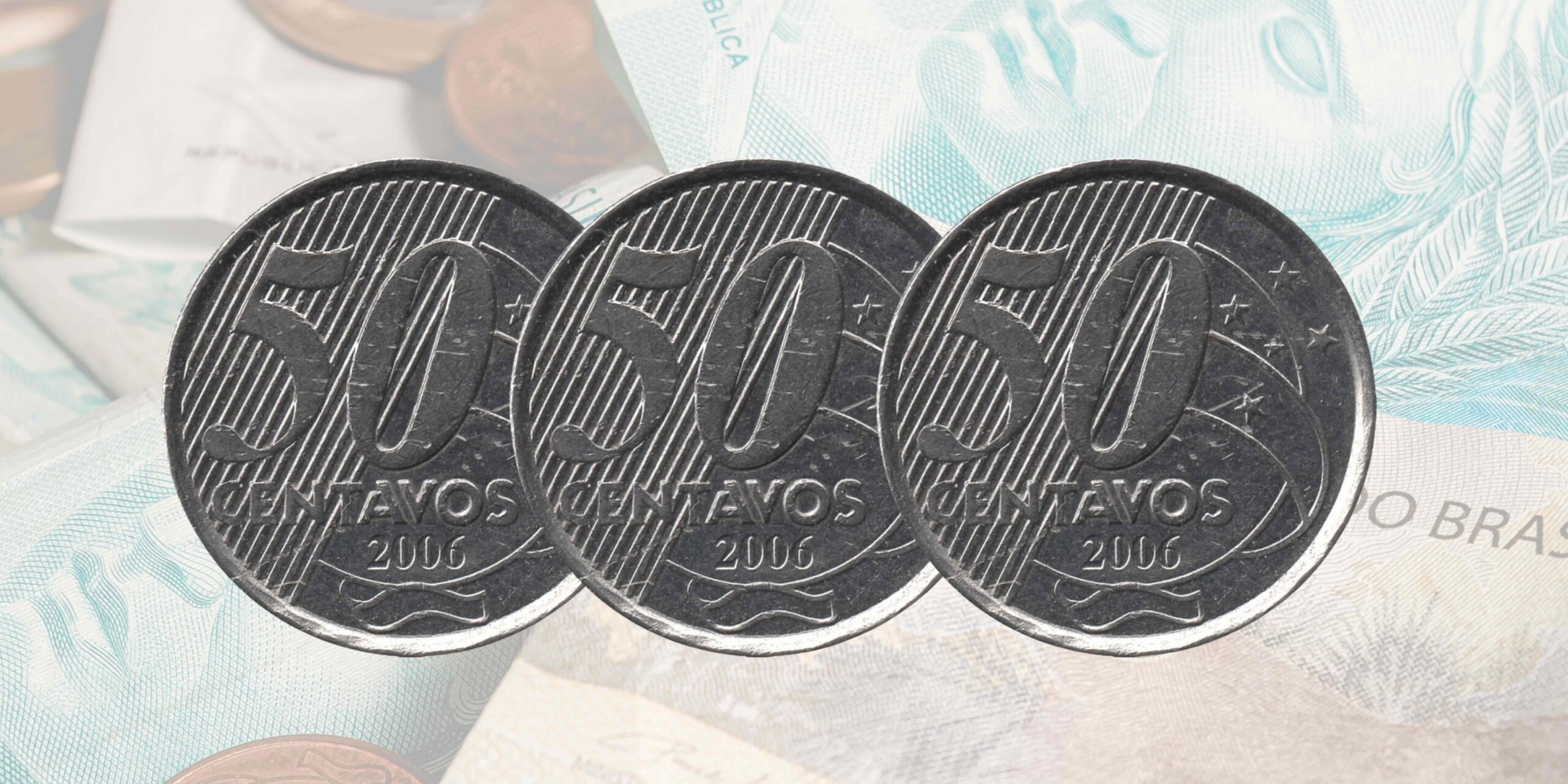 Moeda de 50 centavos de 2006 com ESTE detalhe está valendo muito! Confira