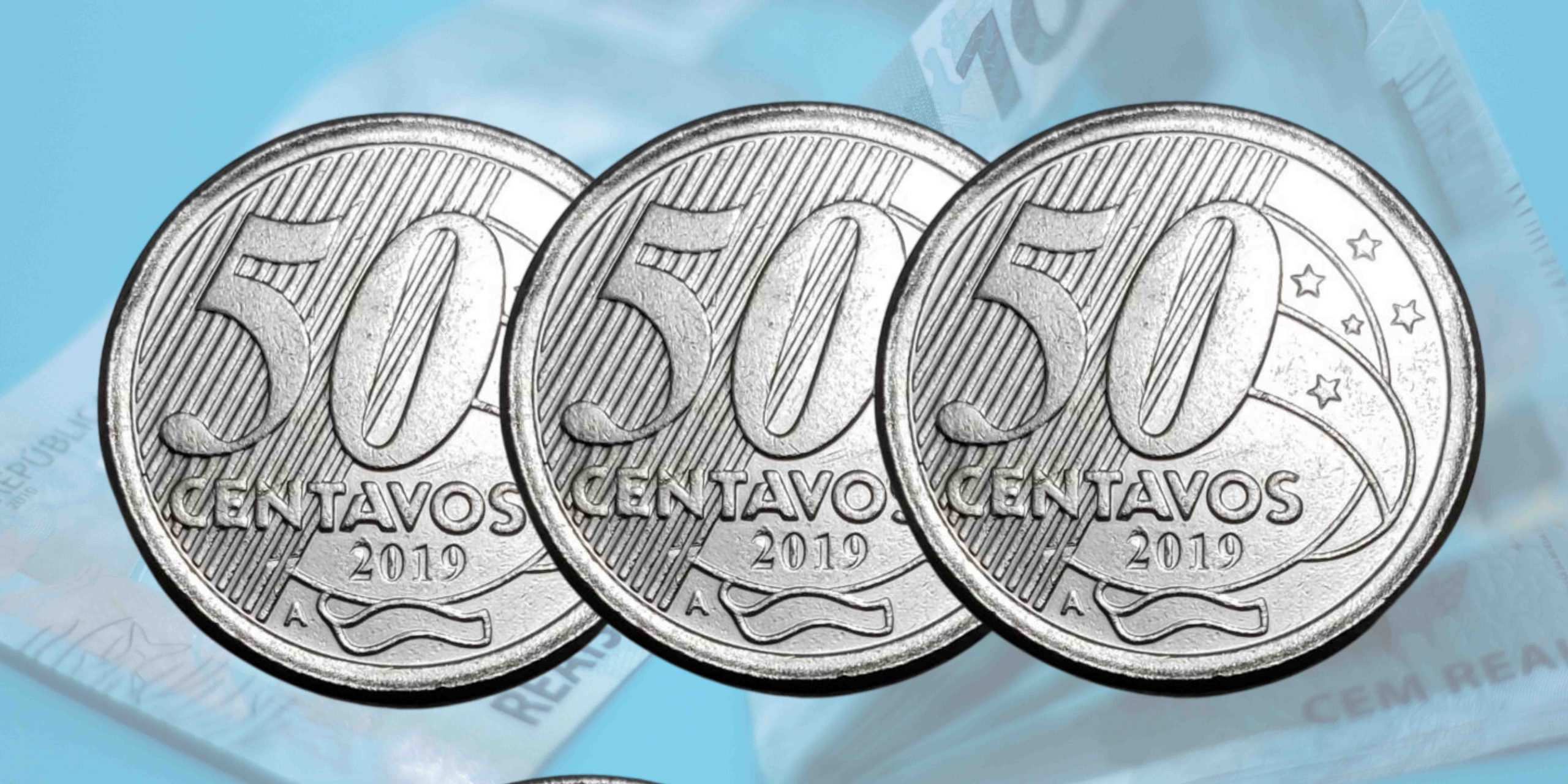 A Moeda de 50 centavos de 2019 pode valer MUITO com ESSE detalhe! Confira