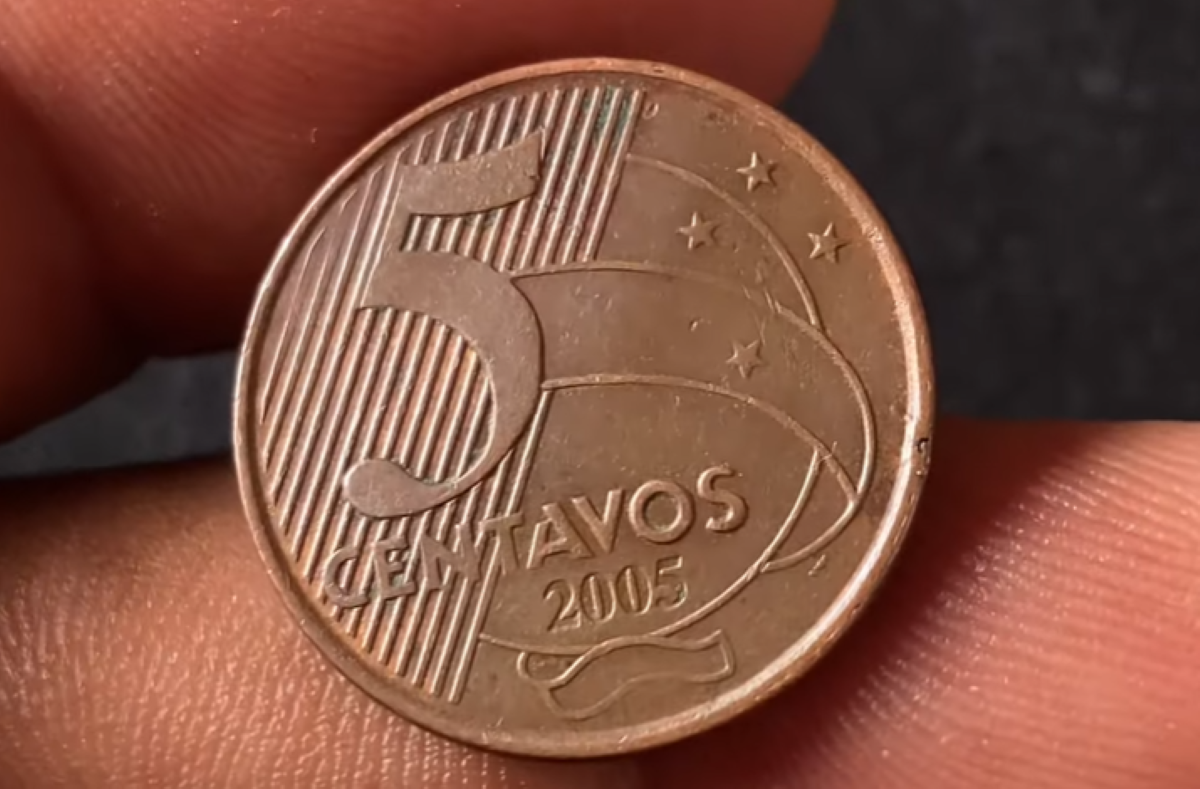 Moeda de 5 centavos 2005