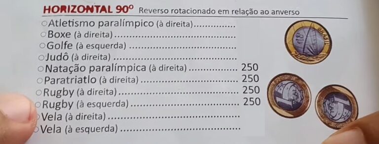 Saiba como faturar R$ 1.000 com a venda de 4 Moedas das Olimpíadas Saiba como faturar R$ 1.000 com a venda de 4 Moedas das Olimpíadas