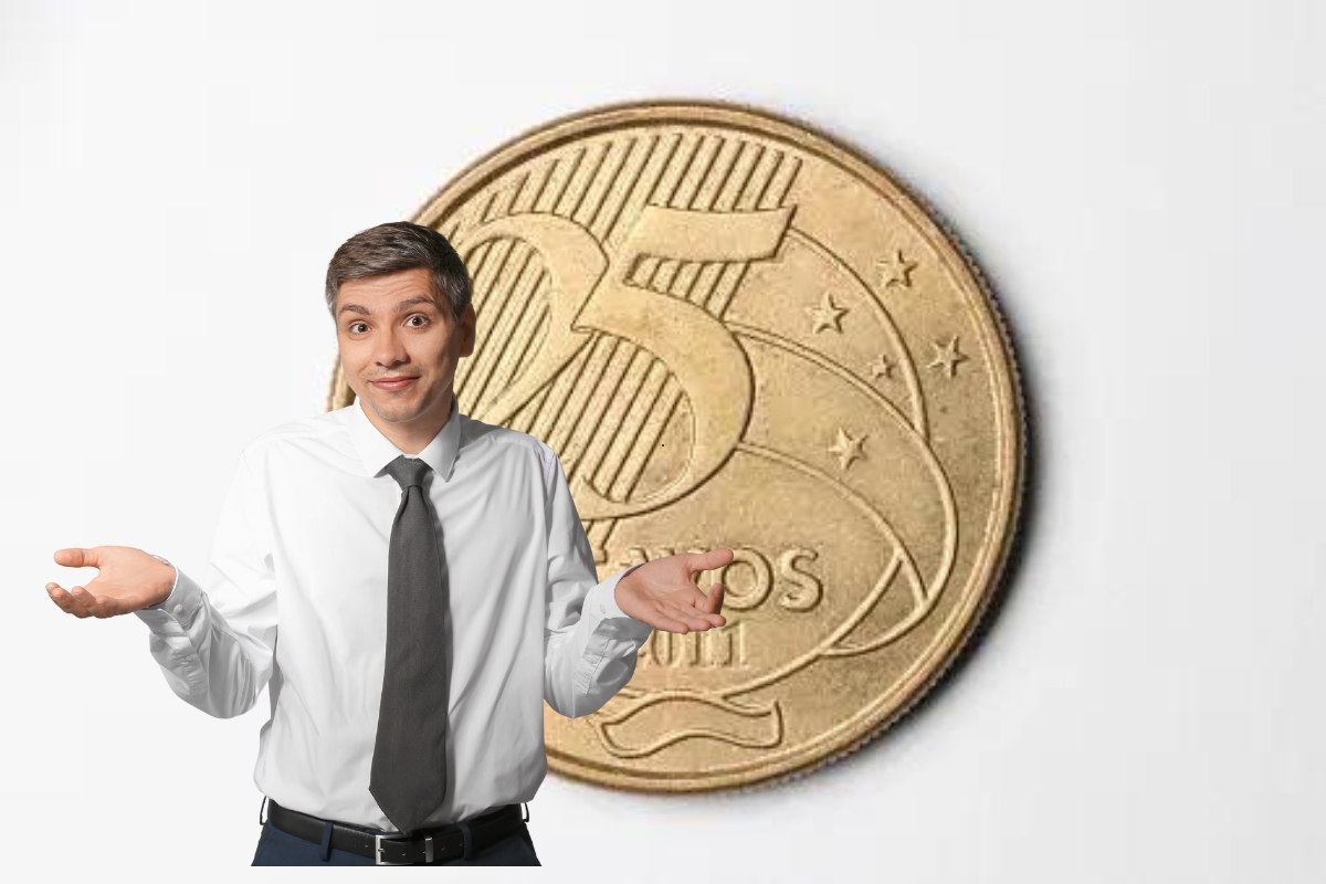 Você pode ter ESSA moeda RARA de 25 centavos: venda por até R$ 600