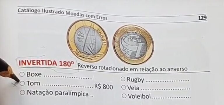 Descubra como ganhar R$ 800 com uma moeda de 1 real das OLIMPÍADAS
