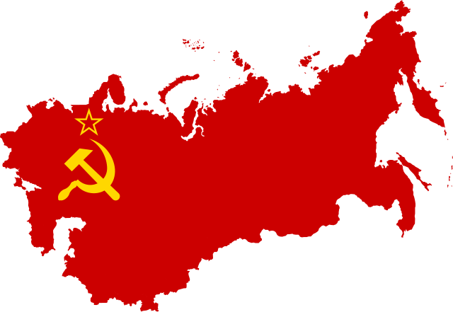 Map Flag of the Soviet Union