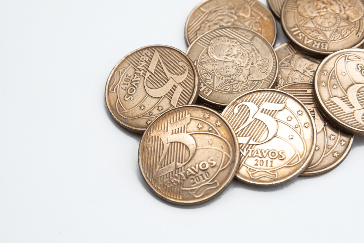 Moeda 25 centavos