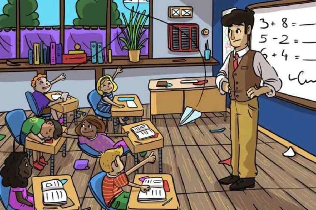 Encontre o óculos de leitura na imagem.