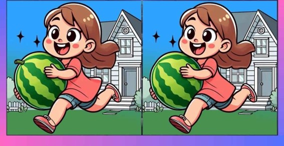 menina e a melancia menina e a melancia