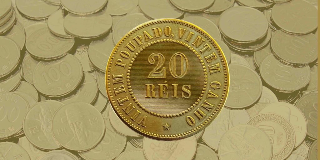 moeda de 20 réis de 1912 moeda de 20 réis de 1912